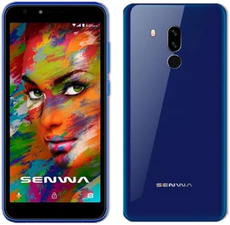 Senwa 2022 | Unlocked 4G LTE Smartphone | 5" HD Display | Finger Print | Android 11| ATT TMobile Speed Talk