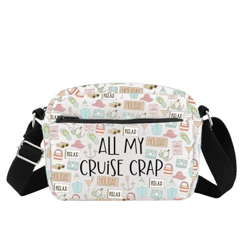 Sac à bandoulière All My Cruise Crap, le cadeau de voyage idéal en famille