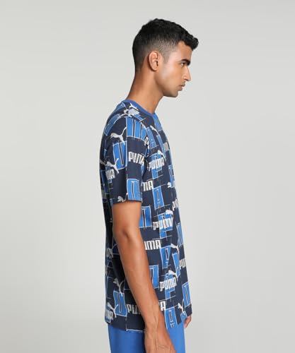 Image of Puma Men's Polyester Regular Fit T-Shirt