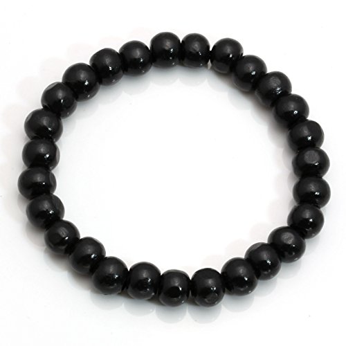 Milakoo 5 Pcs 8Mm Wood Beads Bracelet For Men Buddha Bracelet Elastic #TOP1