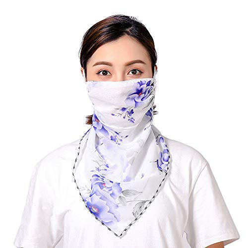 Mask,Neck Gaiter Shield Scarf Balaclava Bandana Protection UPF 50+UV Protective Ice Silk Breathable