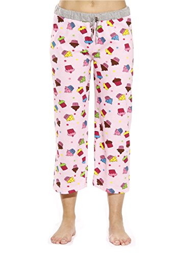 Just Love 6331-10009-XL Women Pajama Capri Pants Sleepwear