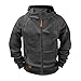 Boys Athletic Youth Sweatshirt Sport Hoodie Kids Gray Zipper Hoodie Casual Full Zip Up Hoodies for Teen Boys Long Sleeve Fall Fashion Hoodies Size 11-12 Hooded Sweatshirt Sweatshirts