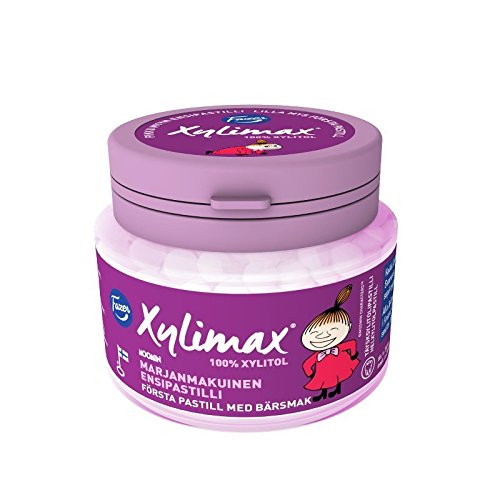Xylimax Moomin Pikku My full xylitol Pastilles 1 Jar of 85g