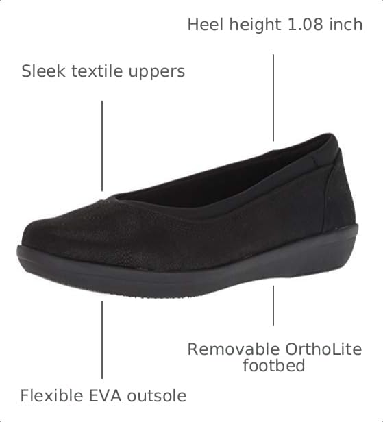 Image of Clarks Women's Ayla Low Ballet Flat