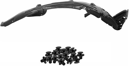 Parts N Go Forro de guardabarros con clips para piloto delantero derecho 2016-2021 lado del pasajero HO1249162 74101TG7A01