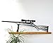 Rifle Gun Mantle & Wall Decor Home & Office - Detailed Metal Sculpture - Decorative Indoor & Outdoor Display - Holiday Great Gift for Gun Enthusiasts, Hunters, Fathers - Weddings Birthdays Anniversary