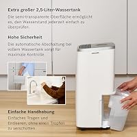 Bosch Dry 4000, Luftentfeuchter, Für Räume bis zu 33 m² – Ansicht 5