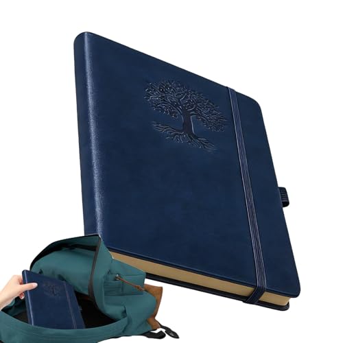 Journal à pois en papier épais rétro de haute qualité pour la prise de notes