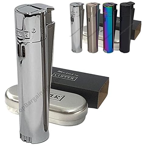 Zactly Clipper Metal Electronic Jet Lighter Cover