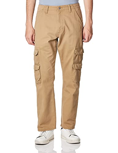 Wrangler Authentics Men’s Twill Relaxed Fit Cargo Pant