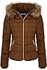BodiLove Women's Winter Quilted Puffer Short Coat ... #2