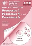  Cgo Processus 1, 4 (1ere Partie), 5 Bts 1ere Annee. Livre Du Professeur, Avec Cd-Rom