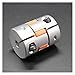 WAAZVXS Coupler for Servo Shaft Coupler D35 L50 L60 3 Jaw Hard Anodized Elastic Coupling 8mm-10mm-20mm (Inner Diameter : 7mm)