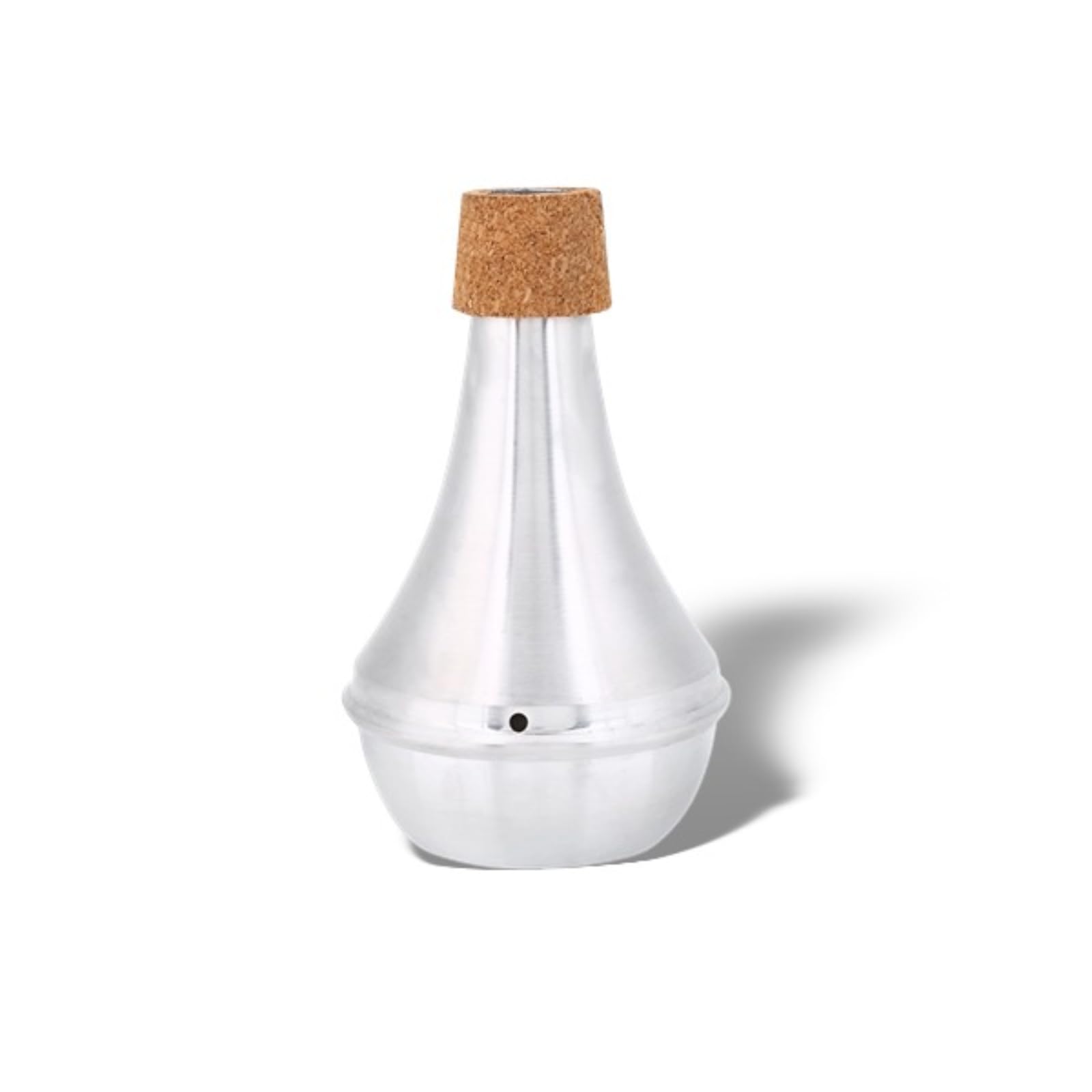 Trumpet Mute, Aluminum Alloy Cork Trumpet Mute Practice Silencer Brass Musical Instrument Part