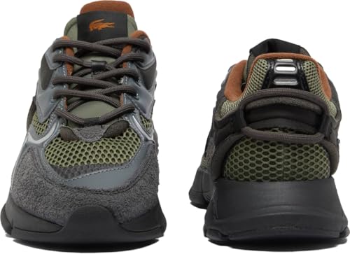 Lacoste Mens L003 Neo Sneaker, DK GRN/BLK, 124