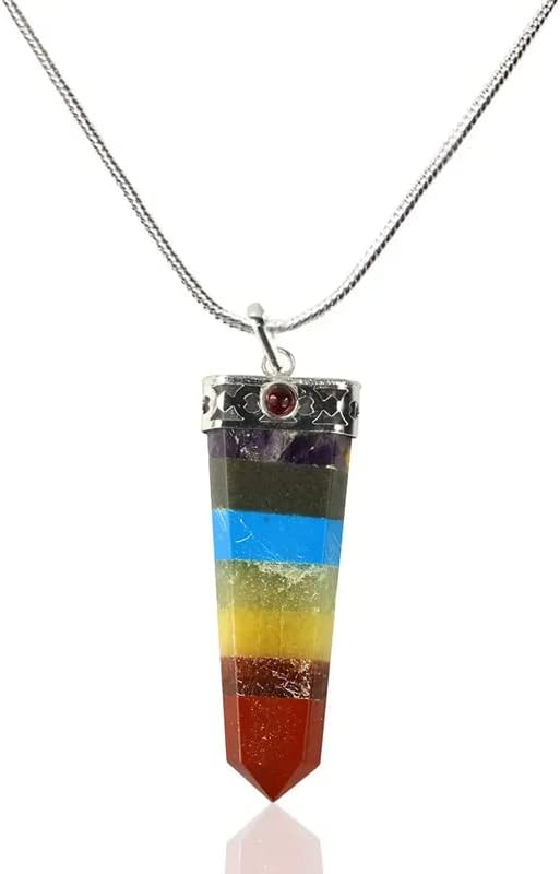 Frienemy Presents Crystal Gemstone Pendant, Standard, Multicolour #Frienemy-0201