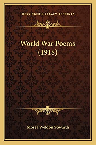 World War Poems (1918)