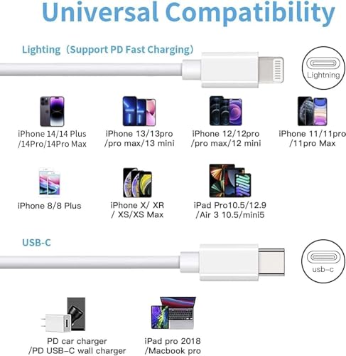 【2026正規MFi認証品】iPhone充電ケーブル USB-C to Lightningケーブル 【２本1M】 iPhone 急速充電 タイプC ライトニング 充電 超高耐久 高速データ同期 タイプC Phone コード Phone14/13/12 Pro Max/11/X/Pad/AirPods/MacBookなど各種対応