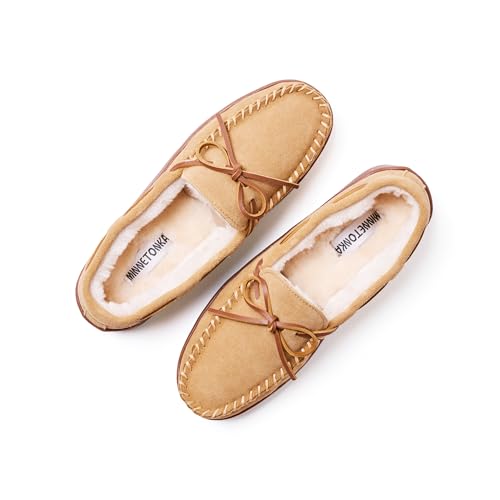 Image of Minnetonka Men's Pile Lined Hardsole Slipper