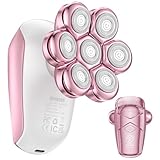 SHPAVVER Electric Razors for Women Legs: Rechargeable Body Shaver - Waterproof Wet Dry Hair Remover - Trimmer for Lady Face Underarms