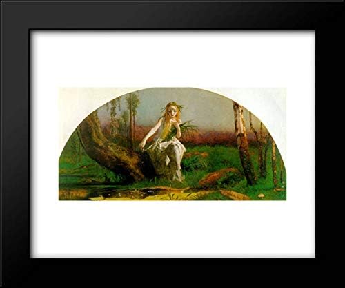 Ophelia 24x20 Framed Art Print by Arthur Hughes