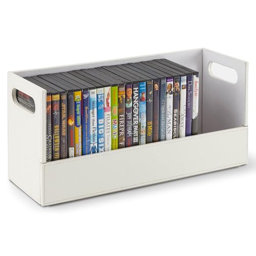 La mejor comparación de Armarios para películas y CDs los más solicitados. 44 Stock Your Home - Caja de almacenamiento de DVD, organizador de estante de película para Blu-Ray, fundas de videojuegos, CDs, soporte de cinta VHS, soporte de disco puede...