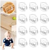 12 Pack Corner Protector for Baby, Protectors Guards - Furniture Corner Guard & Edge Safety Bumpers - Baby Proof Bumper & Cushion to Cover Sharp Furniture & Table Edges - Clear and Transparent