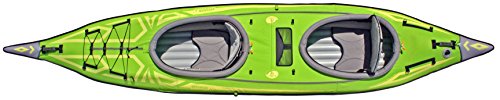 Advanced Elements AdvancedFrame Convertible Inflatable Kayak, Green