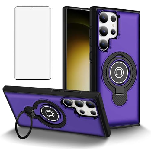 Coque Samsung Galaxy S23 Ultra 5G protecteur verre trempé magnétique fin design premium
