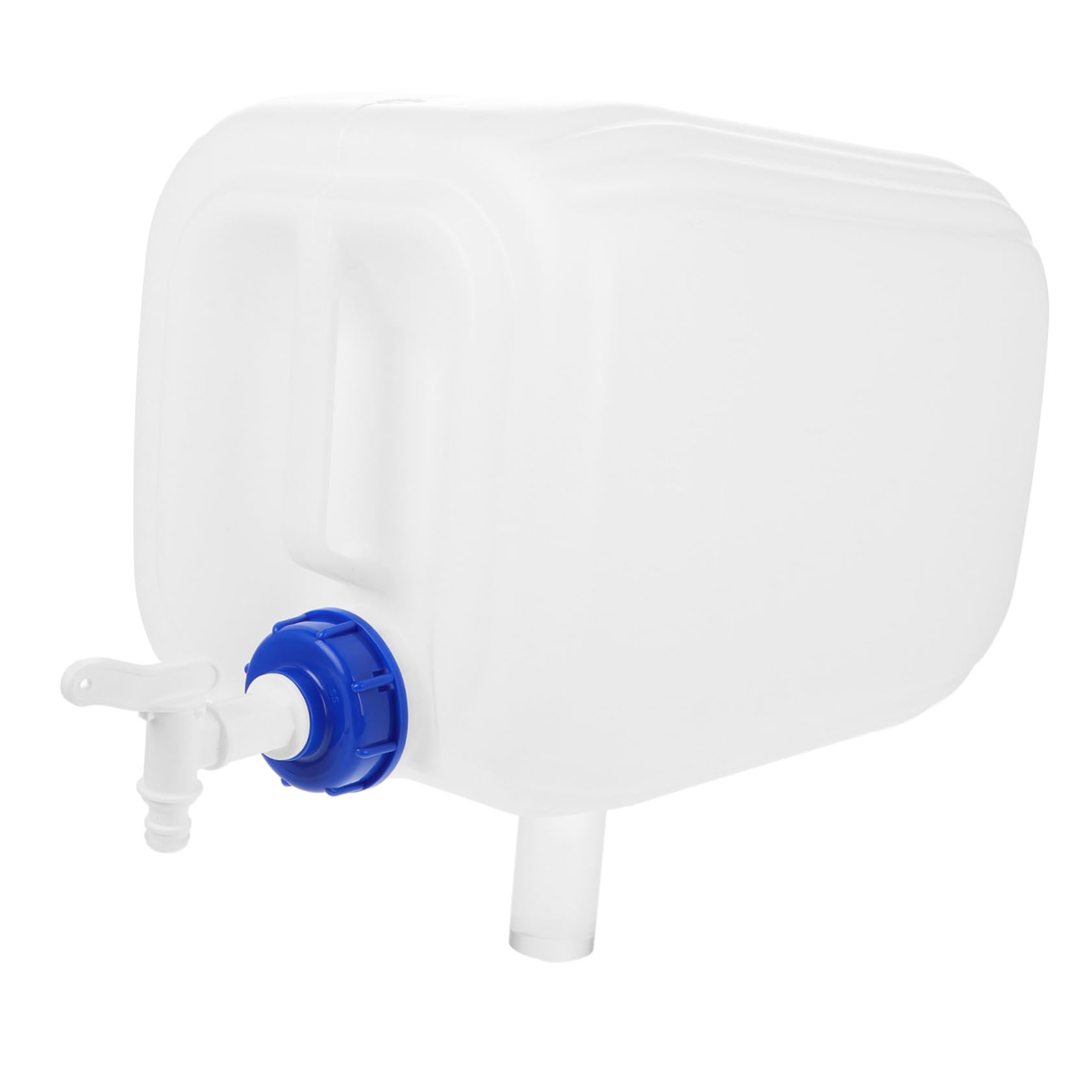 ibasenice Tanica per Acqua da Campeggio 20l, Hdpe Bianco, con Beccuccio e Design Portatile, Resistente alle Rotture per Viaggi Outdoor e Rifornimento Auto