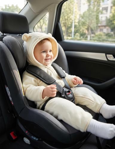 Babymine Newborn Gender Neutral Baby Clothes 0-3 Months Onesie Beige White - image 8
