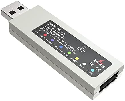 MAYFLASH Magic NS Wireless Bluetooth Controller USB Adapter for Switch,Switch OLED, Steam Deck, Windows, Raspberry Pi, Compatible with Switch Pro, PS4,PS5 Controller and More
