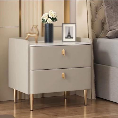 Table de chevet de rangement TUSUOD en bois massif meuble de salon et chambre - 5
