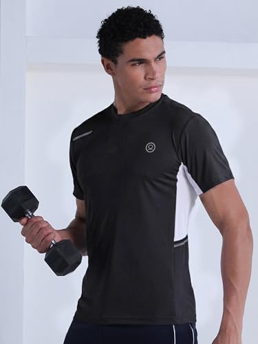 Image of CHKOKKO Gym T Shirts for Men Workout Quick Regular Dry Fit Sports Tshirt for man Breathable Moisture-Wicking Half Sleeve Round Active wear Running Boys T Shirt