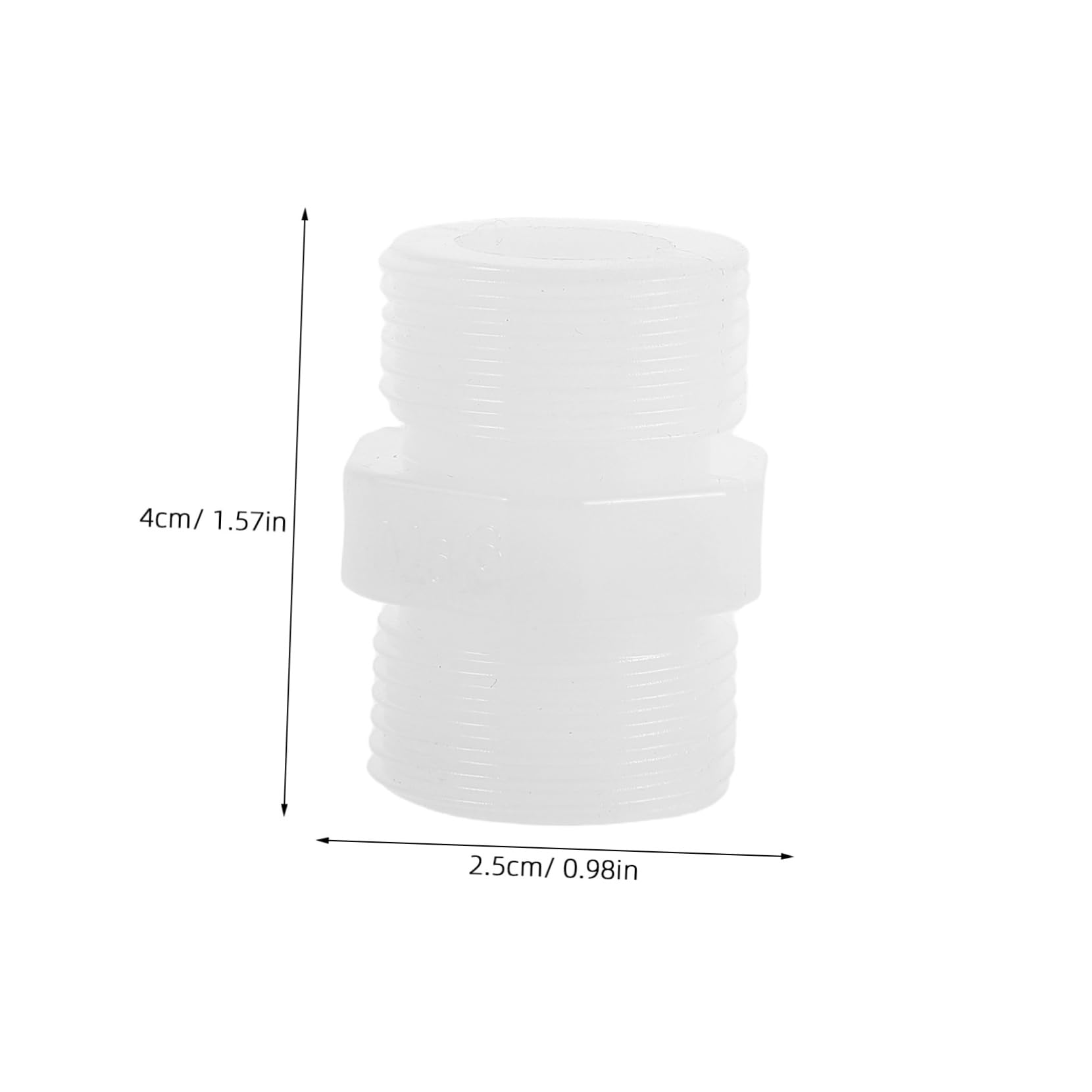 Gadpiparty 1 Set of Water Purifier Connector Threaded Pipe Adapter Plumbing Parts Water Purifier Machine Connector Replaceable Connector Water Dispenser Parts (m66)