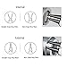 4 Pcs Mini Snap Ring Pliers Set Heavy Duty External/Internal Circlip Pliers with Straight/Bent Jaw for Ring Remover Retaining