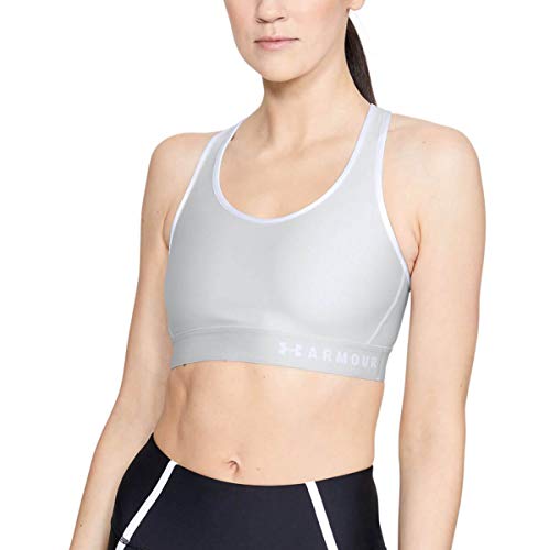 Image of Under Armour Women's Armour Mid Heathered Sports Bra
