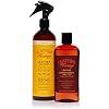 Leather Honey Cleaner and Conditioner Bundle with 16oz Spray Cleaner with UV Protectant and 8oz Conditioner