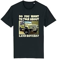 Bold Graphic Print: Stand out from the crowd with the eye-catching graphic print, adding a bold and distinctive element to your funny t-shirt, and making a statement that reflects your love for Land 4x4 Rovers. Unisex Versatility: Designed to cater t...