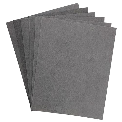 Strongthium 6 Stk Dichtungspapier 0 8/1 0/1 2 mm 37 x 29cm Dichtungsmaterial Öl-fest Benzinbeständig für Benzin KFZ PKW Auto Motorrad Roller Vergaser Selber Schneiden Universal Asbestfreies