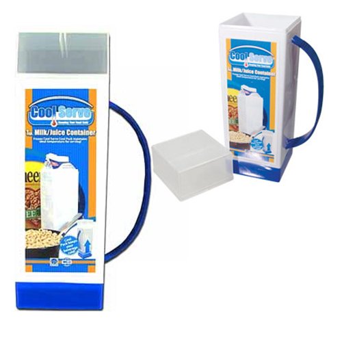 1-Quart Milk-Carton Container with Cool Pack