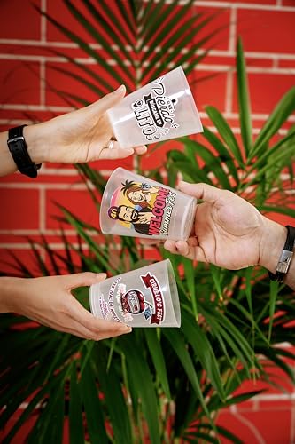 Uvimark | 50 Vasos Reutilizables Personalizados para Festivales, Bodas y Eventos, Con Tu Diseño. Vasos de Plástico Personalizados a Todo Color