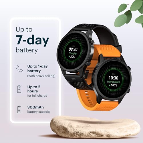 Image of NoiseFit Halo Limited Edition 1.43 inch AMOLED Display, Bluetooth Calling Round Dial Smart Watch, Premium Metallic Build, Always on Display, Smart Gesture Control, 100 Sports Modes (Jade Alloy)