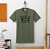 80th Birthday Party Supplies 80th Birthday Gift Made in 1946 All Original Parts Short Sleeve Unisex T-Shirt Medium Military Green #1