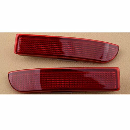 CarWorld Feu arrière pour Toyota RAV4 2006-2008 2009 2010 2011 2012 Voiture Pare-Chocs arrière réflecteur antibrouillard feu arrière Cover