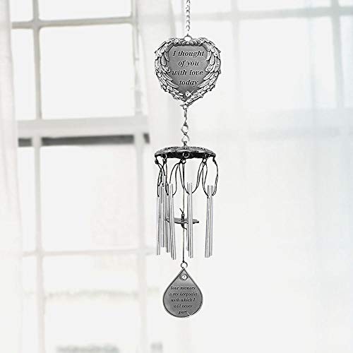 image for BANBERRY DESIGNS Memorial Windchimes - I Thought of You with Love Toda