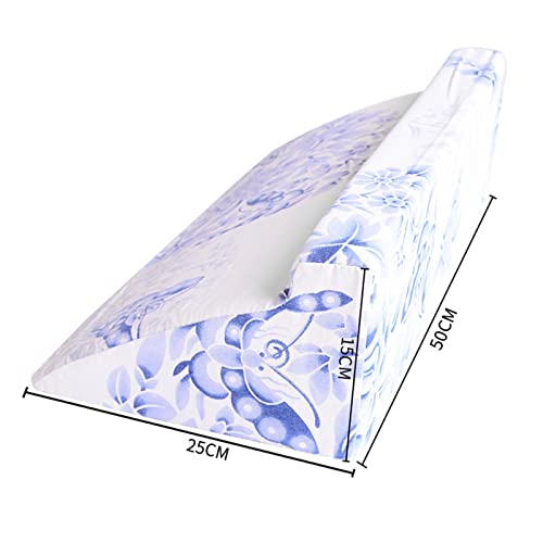 Image of Enakshi Wedge Pillow Sleeping Adjustable for Reading Bedroom Snoring Cushion Blue|Health & Beauty | Medical, Mobility & Disability | Orthopedics & Supports | Orthotics, Braces & Sleeves