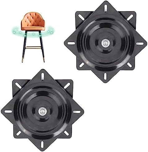 LZYKJGS Table Tournante de Chaise Pivotante, Plateau Tournant Roulement