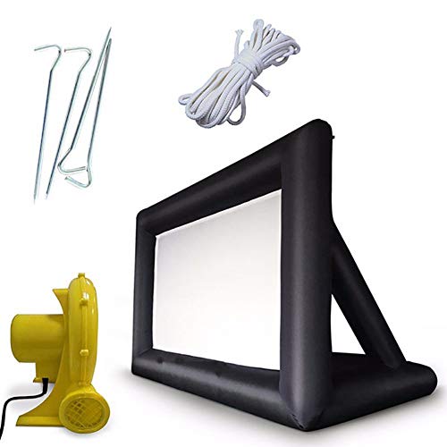 Pantalla de proyección inflable de 200" para cine en casa exterior e interior 6